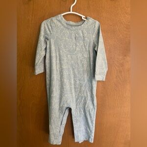 Old Navy Blue Kids One Piece with Bear Print